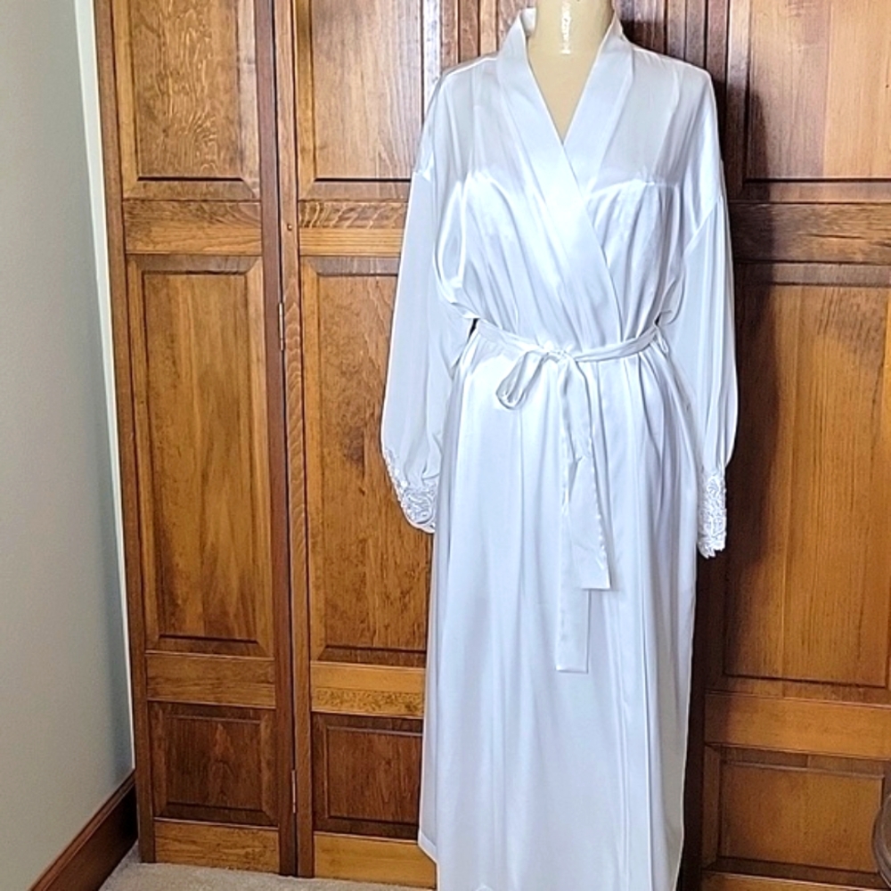 Alexandria Nicole Strappy Gown & Robe Sz XL